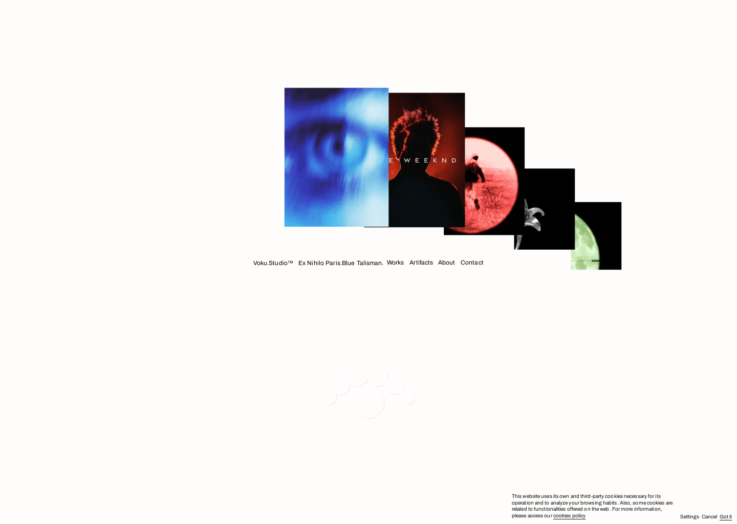 Cuchillo — website design on Landdding