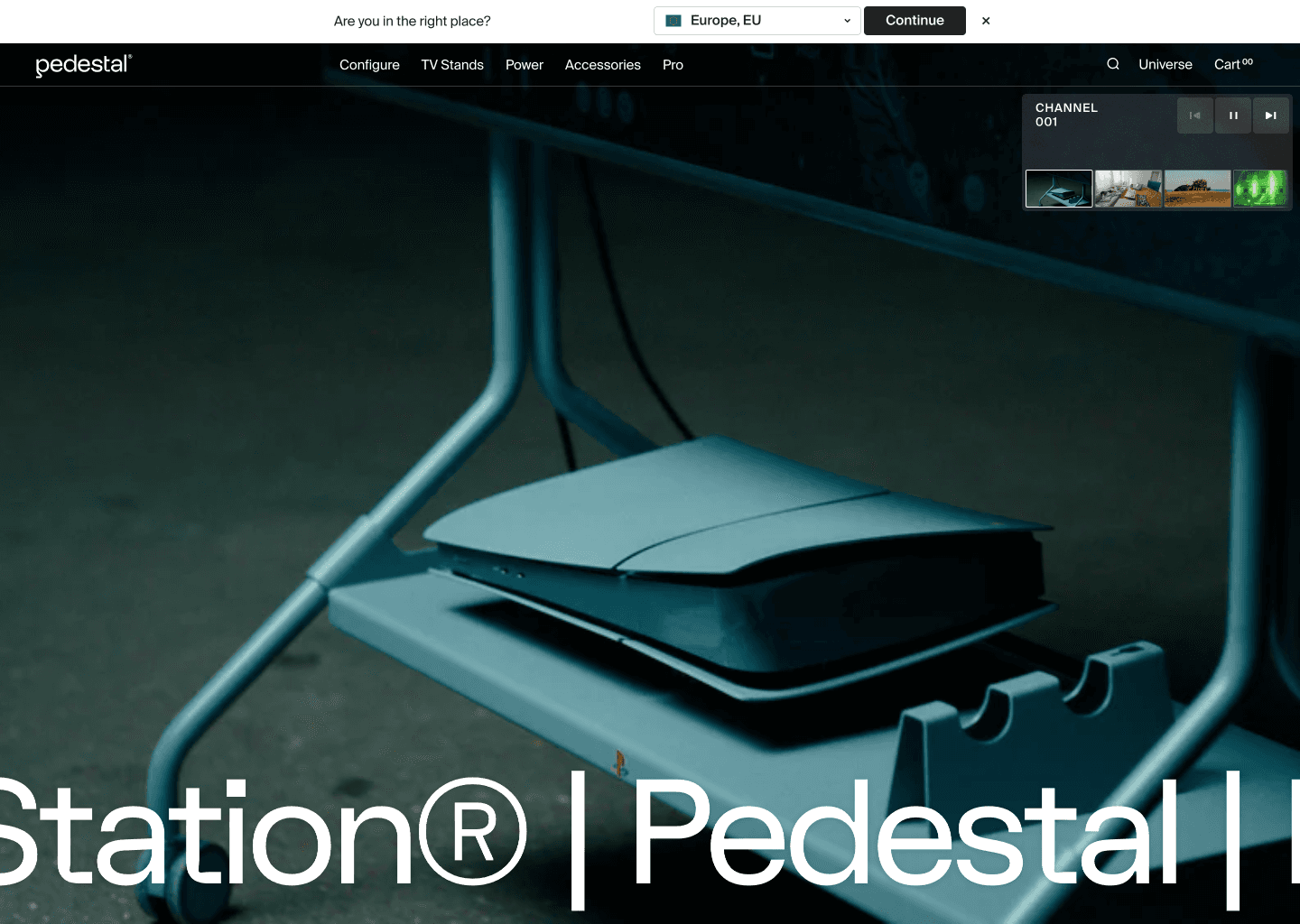 Good City — website design on Landdding