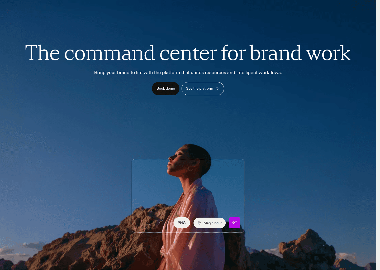 Frontify: Where Brands Live - Brand Management Software — website design on Landdding