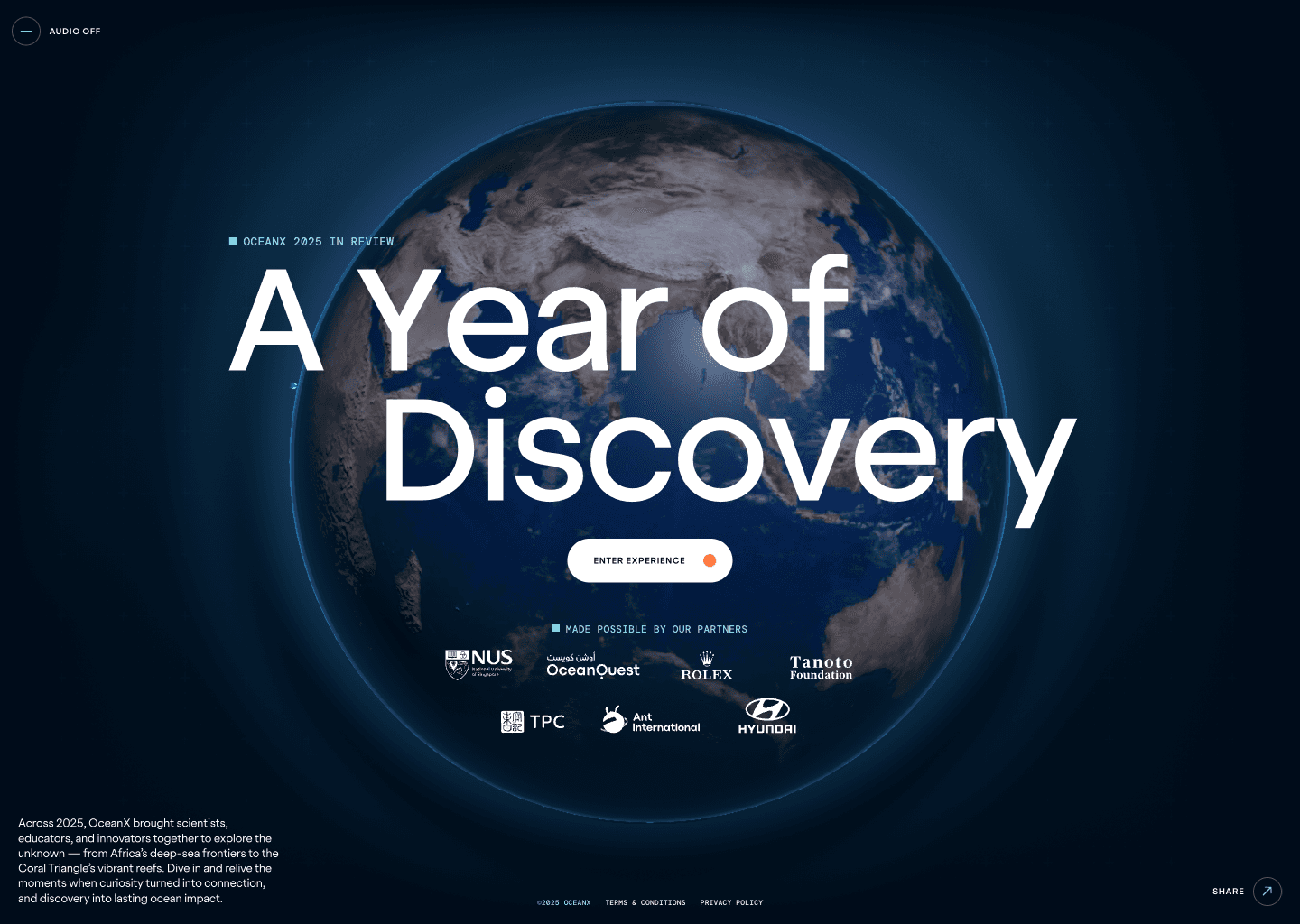 Unseen Studio — website design on Landdding