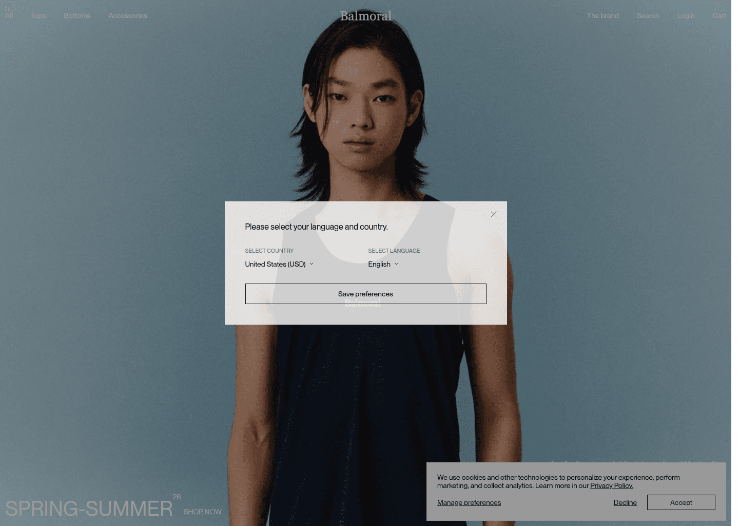 Balmoral - Premium Running Gear – Balmoral Sports on Landbook - get inspired by ecommerce design and more — website design on Landdding